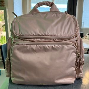 Caraa Large Diaper Bag/Backpack in Blush color